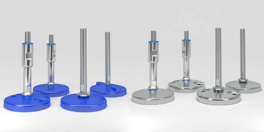 Stainless Steel and Composite Solid Base Feet